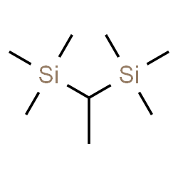 Ethylidenebis(trimethylsilane)结构式
