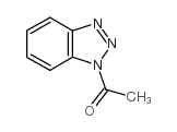 1-乙酰基-1H-苯并三唑结构式