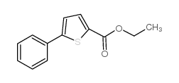 乙基 5-苯基-2-噻吩羧酸酯结构式