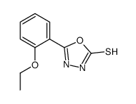 5-(2-乙氧基苯基)-1,3,4-噁二唑-2-硫醇结构式