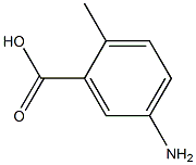 5-AMino-2-Methyl Benzoic Acid结构式