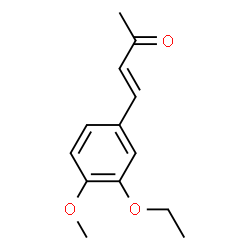 3-Buten-2-one,4-(3-ethoxy-4-methoxyphenyl)-(9CI)结构式