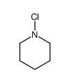 PIPERIDINE, 1-CHLORO- Structure