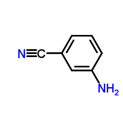 3-氨基苯甲腈结构式