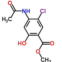 4-乙酰氨基-5-氯-2-羟基苯甲酸甲酯图片