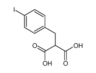 2-[(4-iodophenyl)methyl]propanedioic acid结构式
