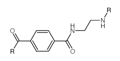 Poly(imino-1,2-ethanediyliminocarbonyl-1,4-phenylenecarbonyl) structure