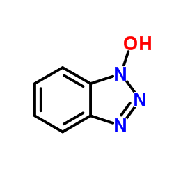 1-Hydroxybenzotriazole Structure