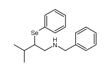 N-benzyl-3-methyl-2-(phenylselanyl)butan-1-amine Structure