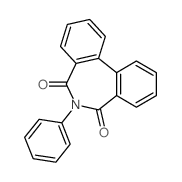6-phenylbenzo[d][2]benzazepine-5,7-dione Structure
