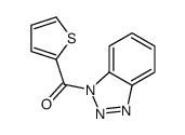 1-(2-噻吩基羰基)-1H-苯并三唑结构式
