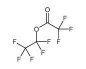 1,1,2,2,2-pentafluoroethyl 2,2,2-trifluoroacetate Structure