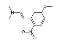 (E)-2-(5-甲氧基-2-硝基苯基)-N,N-二甲基乙胺结构式