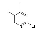 2-CHLORO-4,5-DIMETHYLPYRIDINE Structure