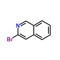 3-溴异喹啉结构式