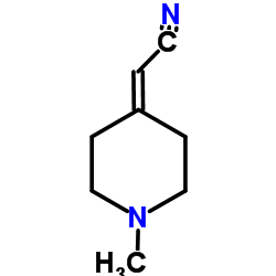 (1-Methyl-4-piperidinylidene)acetonitrile结构式