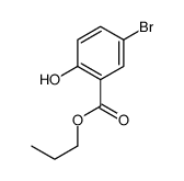 5-溴-2-羟基苯甲酸丙酯结构式