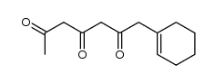1-(1-cyclohexenyl)-2,4,6-heptanetrione Structure