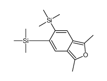 (1,3-dimethyl-6-trimethylsilyl-2-benzofuran-5-yl)-trimethylsilane结构式