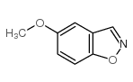 5-甲氧基-1,2-苯并异噁唑结构式
