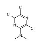 3,5,6-trichloro-N,N-dimethylpyrazin-2-amine Structure