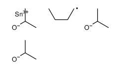 butyl-tri(propan-2-yloxy)stannane结构式