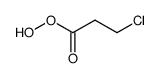 3-chloroperpropionic acid Structure