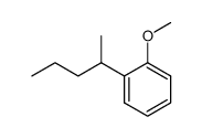 2-[2-Methoxyphenyl]-pentan Structure