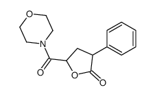 5-(morpholine-4-carbonyl)-3-phenyloxolan-2-one结构式