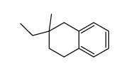 3-ethyl-3-methyl-2,4-dihydro-1H-naphthalene结构式