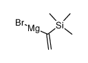 1-(trimethylsilyl)vinylmagnesium bromide结构式