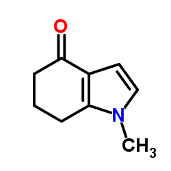 1-Methyl-1,5,6,7-tetrahydro-4H-indol-4-one Structure