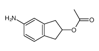 5-amino-2-acetoxyindane Structure