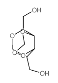 [2-(hydroxymethyl)-3,5,8,10-tetraoxabicyclo[4.4.0]dec-7-yl]methanol结构式