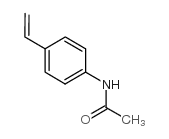 N-(4-乙烯基苯基)-乙酰胺结构式
