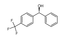 (S)-phenyl-(4-trifluoromethyl-phenyl)-methanol结构式