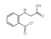 GLYCINE, N-(o-NITROPHENYL)- Structure