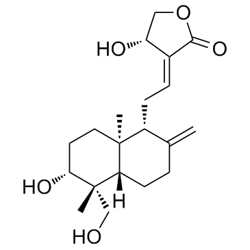 Andrographolide structure