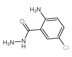2-氨基-5-氯苯甲酰肼结构式