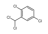 2,5-dichlorobenzylidene chloride Structure