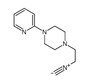 1-(2-异氰基-乙基)-4-吡啶-2-基-哌嗪结构式