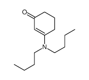 3-(dibutylamino)cyclohex-2-en-1-one结构式