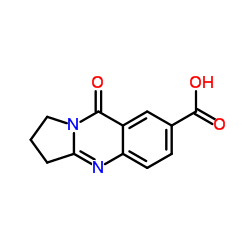9-oxo-2,3-dihydro-1H-pyrrolo[2,1-b]quinazoline-7-carboxylic acid结构式