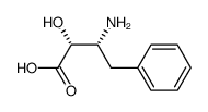 (2R,3R)-3-amino-2-hydroxy-4-phenylbutanoic acid Structure