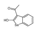 1-(2-hydroxy-1-benzoselenophen-3-yl)ethanone Structure