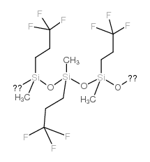 Poly[trifluoropropyl(methyl)siloxane] Structure