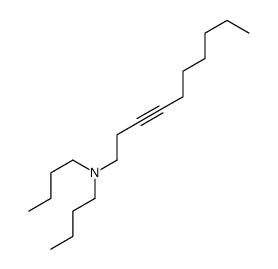 N,N-dibutyldec-3-yn-1-amine结构式