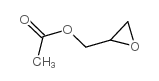2,3-epoxypropyl acetate Structure