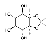 (±)-1,2-O-isopropylidene-myo-inositol Structure