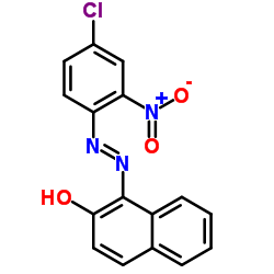 1-(4-Chloro-2-nitrophenyl)azo-2-naphthol Structure